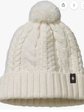 Smartwool Cream Knit Hat Brand New with Tags